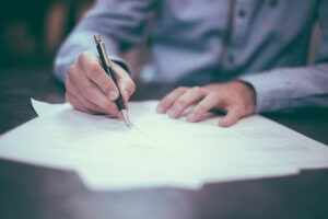 Different Types of VA Loans contract signing Getting a Home Loan